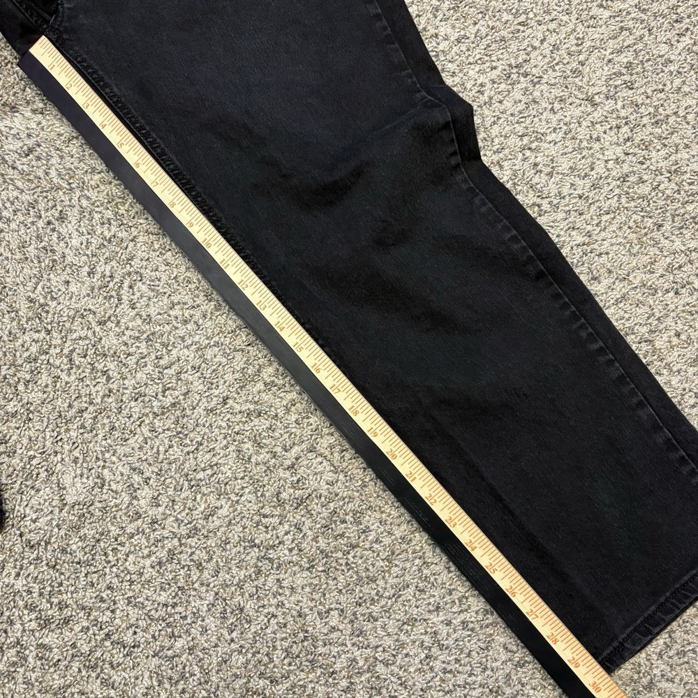 Levi's 541 Men's Black Wash Jeans‎ W44 L32 Athletic Taper Stretch - Picture 14 of 16
